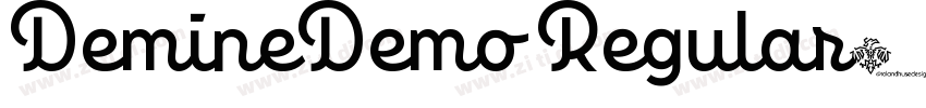 DemineDemo Regular字体转换